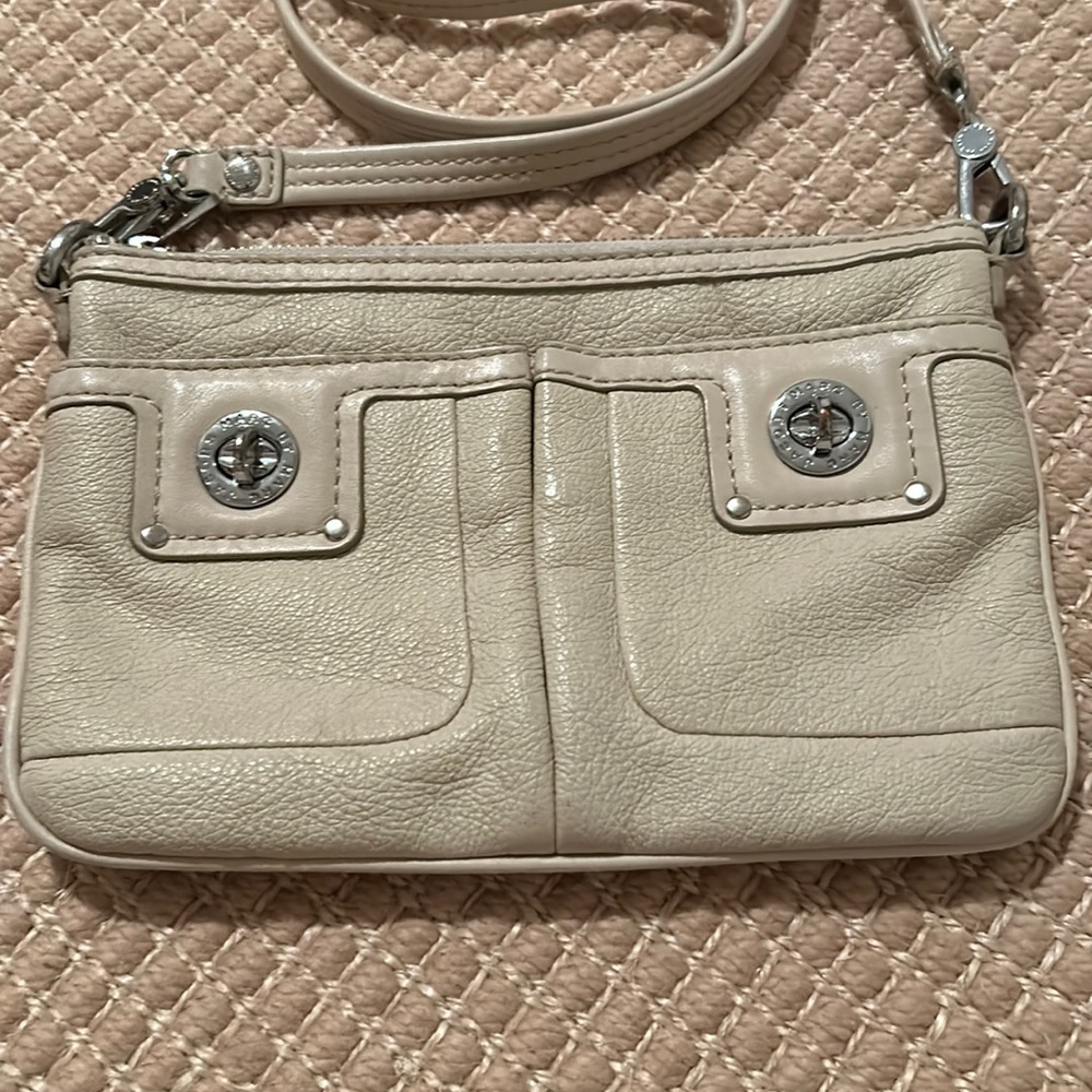 Marc by Marc Jacobs white leather crossbody bag - great condition!